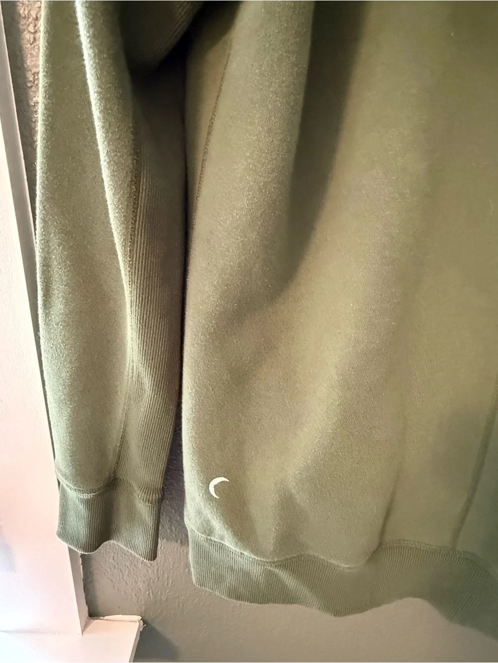 Women’s Olive Green Hooded Sweatshirt